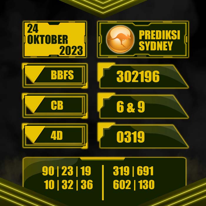 PREDIKSI TOTO SYDNEY