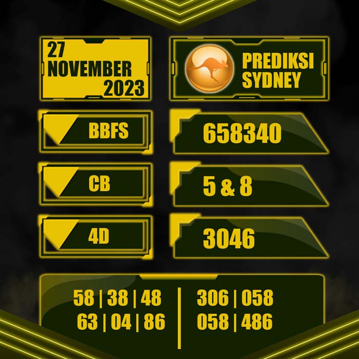 PREDIKSI TOTO SYDNEY